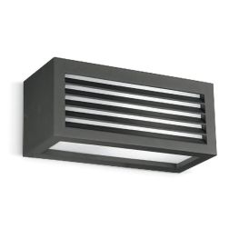 LAMPADA DA PARETE DA ESTERNO IP54 IN ALLUMINIO DISPONIBILE IN 4 COLORI GEA LUCE - Cristalensi Shop Online