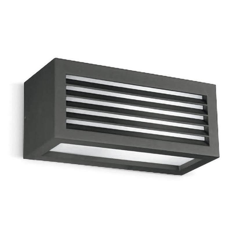 LAMPADA DA PARETE DA ESTERNO IP54 IN ALLUMINIO DISPONIBILE IN 4 COLORI GEA LUCE - Cristalensi Shop Online