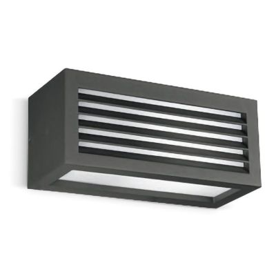 LAMPADA DA PARETE DA ESTERNO IP54 IN ALLUMINIO DISPONIBILE IN 4 COLORI GEA LUCE - Cristalensi Shop Online