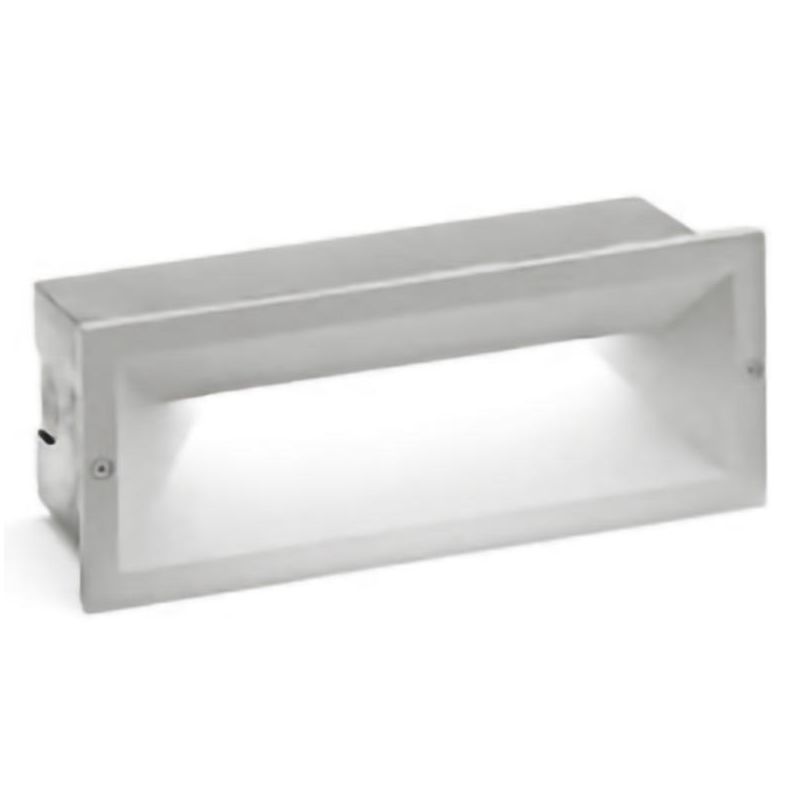 SEGNAPASSO DA INCASSO PER ESTERNI IP65 ANTRACITE O GRIGIO CON LED 13W LUCE 4000K GEA LUCE - Cristalensi Shop Online