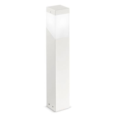 LAMPIONCINO DA ESTERNI H60 IP44 ANTRACITE BIANCO O RUGGINE ATTACCO E27 SQUADRATO MODERNO GEA LUCE - Cristalensi Shop Online