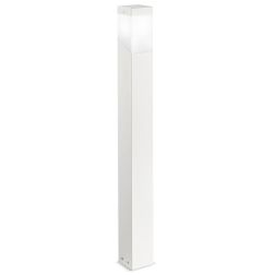 LAMPIONE DA ESTERNI H100 IP44 ANTRACITE BIANCO O RUGGINE ATTACCO E27 SQUADRATO MODERNO GEA LUCE - Cristalensi Shop Online 2