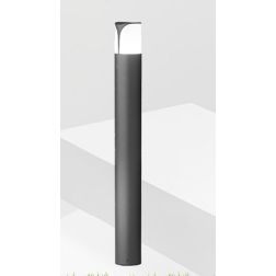 PALO H80 DA ESTERNO IP44 ANTRACITE BIANCO O GRIGIO MODERNO LAMPADINA E27 GEA LUCE GEA LUCE - Cristalensi Shop Online 2