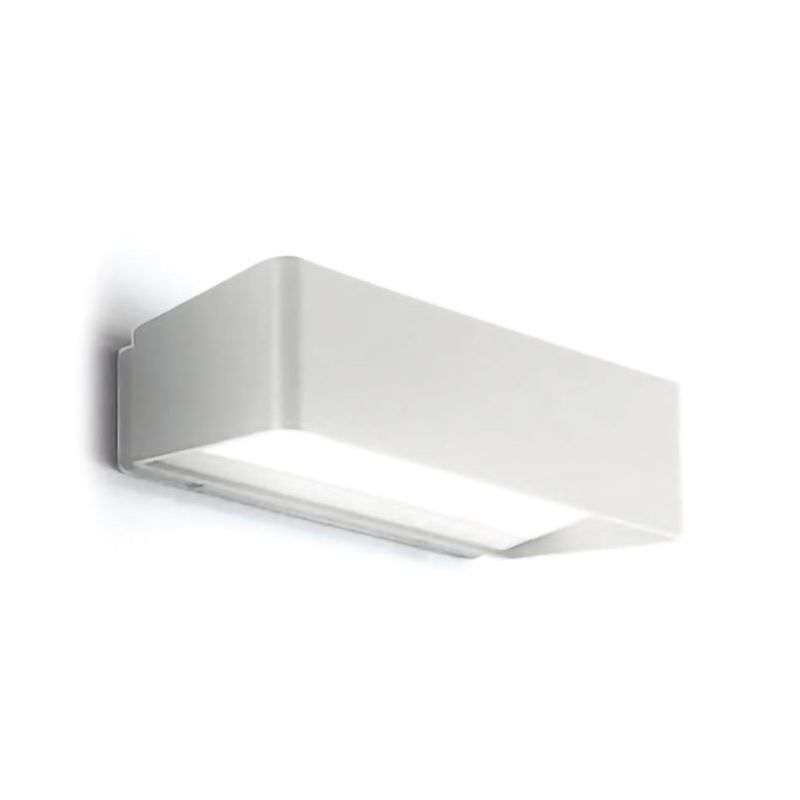 APPLIQUE DA ESTERNO IP65 BIEMISSIONE LED 13W LUCE 4000K ANTRACITE O BIANCO DELLA GEA LUCE GEA LUCE - Cristalensi Shop Online