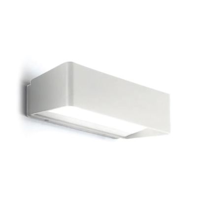 APPLIQUE DA ESTERNO IP65 BIEMISSIONE LED 13W LUCE 4000K ANTRACITE O BIANCO DELLA GEA LUCE GEA LUCE - Cristalensi Shop Online