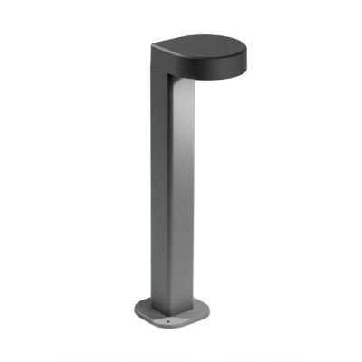 PALETTO DA ESTERNO H50 CM ANTRACITE IP65 METALLIZZATO LED 13W LUCE 4000K MODERNO GEA LUCE - Cristalensi Shop Online