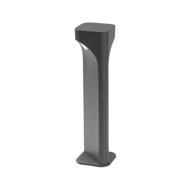 PALETTO DA ESTERNO MODERNO H50 ANTRACITE IP65 LED 11W LUCE 4000K DOPPIA ILLUMINAZIONE GEA LUCE - Cristalensi Shop Online