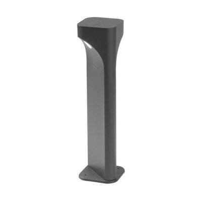 PALETTO DA ESTERNO MODERNO H50 ANTRACITE IP65 LED 11W LUCE 4000K DOPPIA ILLUMINAZIONE GEA LUCE - Cristalensi Shop Online