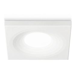 FARETTO DA INCASSO MODERNO QUADRATO IN ALLUMINIO BIANCO OPACO CON LAMPADINA GU10 MODERNO GEA LUCE - Cristalensi Shop Online 2