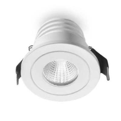 GFA 770 INCASSO IN ALLUMINIO BIANCO A LED 5W CON ALIMENTATORE INCLUSO GEA LUCE - Cristalensi Shop Online