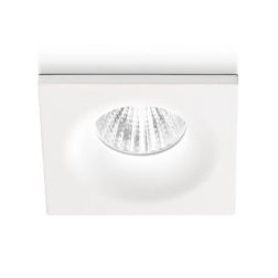 FARETTO DA INCASSO QUADRATO IN ALLUMINIO BIANCO OPACO LED 4W LUCE 3000K O 4000K GEA LUCE - Cristalensi Shop Online 2