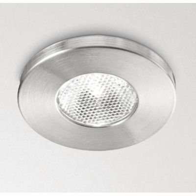 FARETTO DA INCASSO A MOLLE ROTONDO IN ALLUMINIO BIANCO O NICHEL LED 3W LUCE 3000K O 4000K GEA LUCE - Cristalensi Shop Online