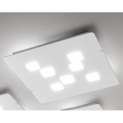 GISELLE PG PLAFONIERA MODERNA 7 LUCI CON ATTACCO GX53 3 FINITURE COLORE DELLA GEA LUCE GEA LUCE - Cristalensi Shop Online