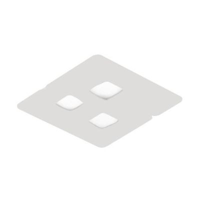 GISELLE PP PLAFONIERA MODERNA 3 LUCI CON ATTACCO GX53 3 FINITURE COLORE DELLA GEA LUCE GEA LUCE - Cristalensi Shop Online