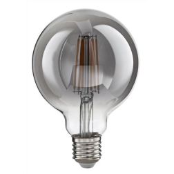 LAMPADINA A SFERA ATTACCO E27 LED 12W LUCE 2700K CON VETRO FUME DURATA 15000 ORE GEA LUCE - Cristalensi Shop Online 2