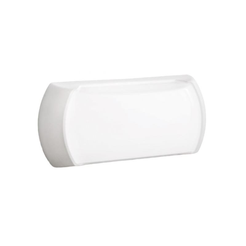 APPLIQUE DA ESTERNO IP65 ANTI SALSEDINE LED 12W LUCE 4000K ANTRACITE O BIANCO MODERNA GEA LUCE - Cristalensi Shop Online