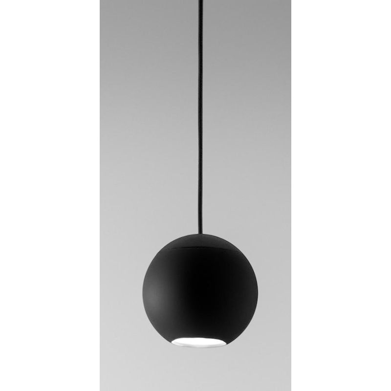 GUYA S1 SOSPENSIONE A SFERA MODERNA METALLO ORO,BIANCO O NERO LED 8W DELLA GEA LUCE GEA LUCE - Cristalensi Shop Online