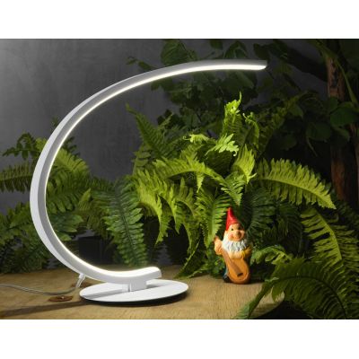 IOLE L LAMPADA DA TAVOLO MODERNA IN ALLUMINIO LED 12W LUCE 3000K DIMMERABILE 3 COLORI GEA LUCE - Cristalensi Shop Online