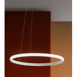 IOLE S1 SOSPENSIONE AD ANELLO MODERNA GEA LUCE LED 28W LUCE 3000K DIMMERABILE 3 COLORI GEA LUCE - Cristalensi Shop Online 2