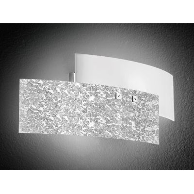 LARA LAMPADA DA PARETE PICCOLA IN VETRO 2 COLORI GEA LUCE MODERNO GEA LUCE - Cristalensi Shop Online