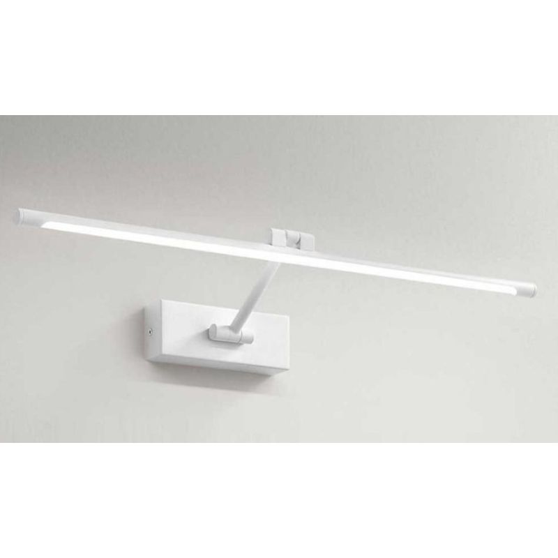 MAGIS APPLIQUE MODERNA ORIENTABILE LED 10W LUCE 3000K O 4000K IN METALLO 4 FINITURE COLORE GEA LUCE - Cristalensi Shop Online