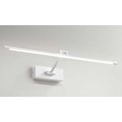MAGIS APPLIQUE MODERNA ORIENTABILE LED 12W LUCE 3000K O 4000K METALLO 4 FINITURE COLORE GEA LUCE - Cristalensi Shop Online