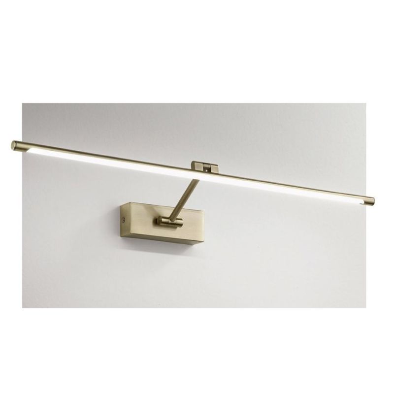 MAGIS APPLIQUE MODERNA ORIENTABILE LED 12W LUCE 3000K O 4000K METALLO 4 FINITURE COLORE GEA LUCE - Cristalensi Shop Online