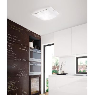 MICHELA GRANDE PLAFONIERA IN VETRO LUCIDO GEA LUCE - Cristalensi Shop Online