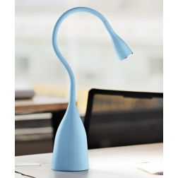 NEKKAR LAMPADA DA TAVOLO A LED 5W LUCE 3000K CON BRACCIO FLESSIBILE IN 4 COLORI GEA LUCE GEA LUCE - Cristalensi Shop Online