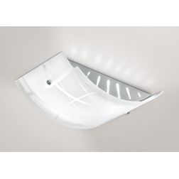 NEREIDE LAMPADA DA SOFFITTO IN VETRO DECORATO DI GEA LUCE MODERNA ECONOMICA GEA LUCE - Cristalensi Shop Online