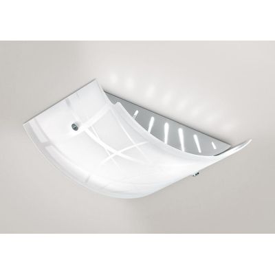 NEREIDE LAMPADA DA SOFFITTO IN VETRO DECORATO DI GEA LUCE MODERNA ECONOMICA GEA LUCE - Cristalensi Shop Online