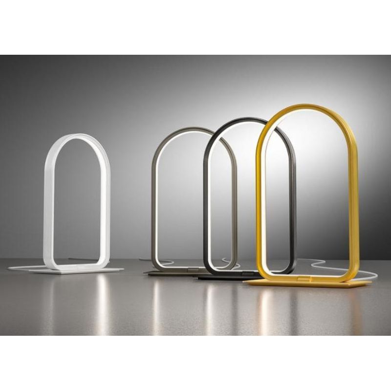 NICOLE LAMPADA DA TAVOLO MODERNA 4 COLORI LED 12W LUCE 3000K DIMMERABILE GEA LUCE GEA LUCE - Cristalensi Shop Online