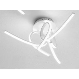 TOSCA P3 PLAFONIERA MODERNA ORIGINALE LED 45W LUCE 3000K O 4000K ECONOMICA GEA LUCE GEA LUCE - Cristalensi Shop Online