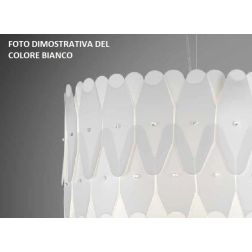 AMANDA SOSPENSIONE D27 IN POLILUX 5 COLORI DESIGN MODERNO MADE IN ITALY DI LINEA ZERO Linea Zero - Cristalensi Shop Online 2