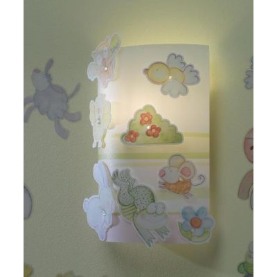 ANIMAL FARM APPLIQUE DA BAMBINI IN POLILUX COLORATO CON CLIP DECORATIVE DI LINEA ZERO Linea Zero - Cristalensi Shop Online