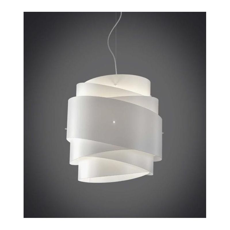 BEA SOSPENSIONE MODERNA IN 6 COLORI IN POLILUX DIAMETRO CM 60 DESIGN MODERNO DI LINEA ZERO Linea Zero - Cristalensi Shop Online