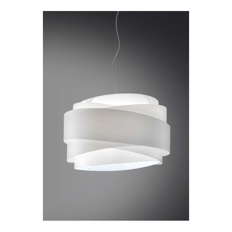 BEA S3 LAMPADARIO A SOSPENSIONE 6 COLORI IN POLILUX DIAMETRO CM 60 3XE27 MODERNO DI LINEA ZERO Linea Zero - Cristalensi Shop Onl