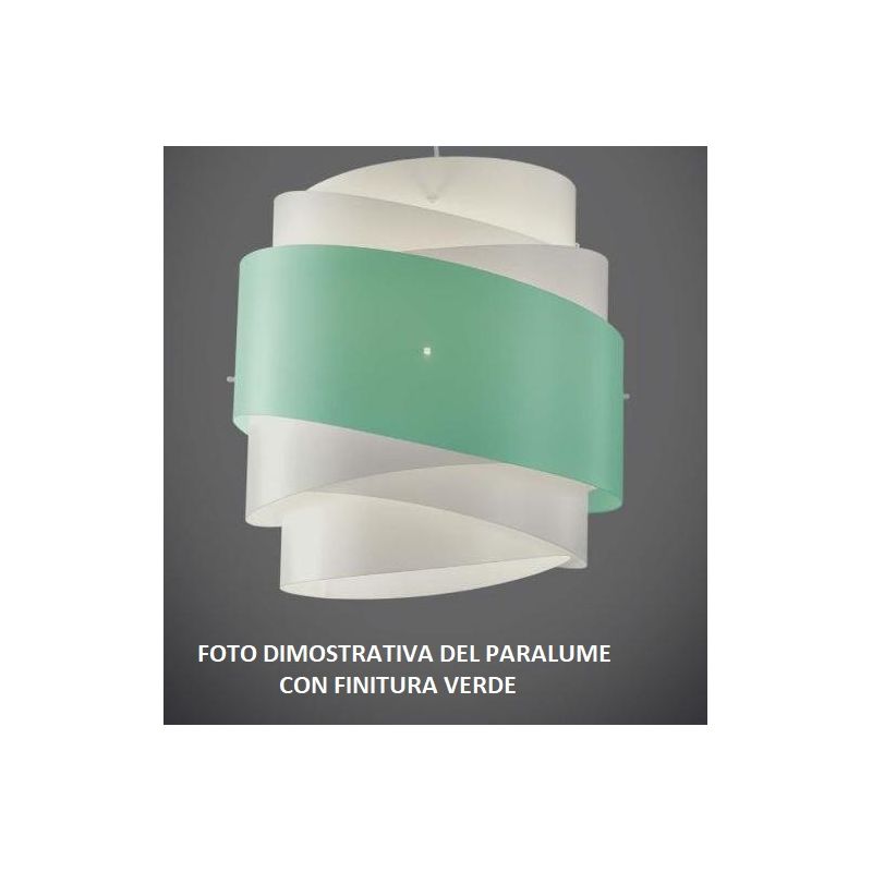 BEA S3 LAMPADARIO A SOSPENSIONE 6 COLORI IN POLILUX DIAMETRO CM 60 3XE27 MODERNO DI LINEA ZERO Linea Zero - Cristalensi Shop Onl