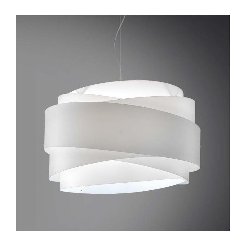 BEA S5 LAMPADARIO A SOSPENSIONE MODERNO IN POLILUX 6 COLORI DISPONIBILI DIAMETRO CM 80 DI LINEA ZERO Linea Zero - Cristalensi Sh