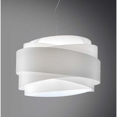BEA S5 LAMPADARIO A SOSPENSIONE MODERNO IN POLILUX 6 COLORI DISPONIBILI DIAMETRO CM 80 DI LINEA ZERO Linea Zero - Cristalensi Sh