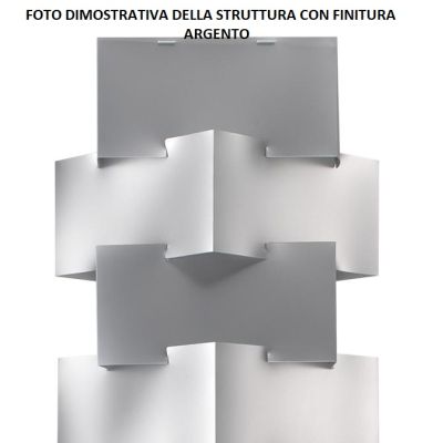 BUILDING LAMPADA DA TAVOLO ORIGINALE MODERNA IN POLILUX 5 COLORI MADE IN ITALY DI LINEA ZERO Linea Zero - Cristalensi Shop Onlin