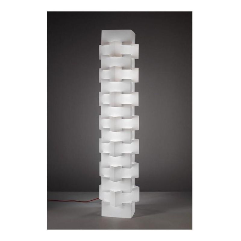 BUILDING PIANTANA ORIGINALE MODERNA IN POLILUX 5 COLORI MADE IN ITALY DI LINEA ZERO Linea Zero - Cristalensi Shop Online