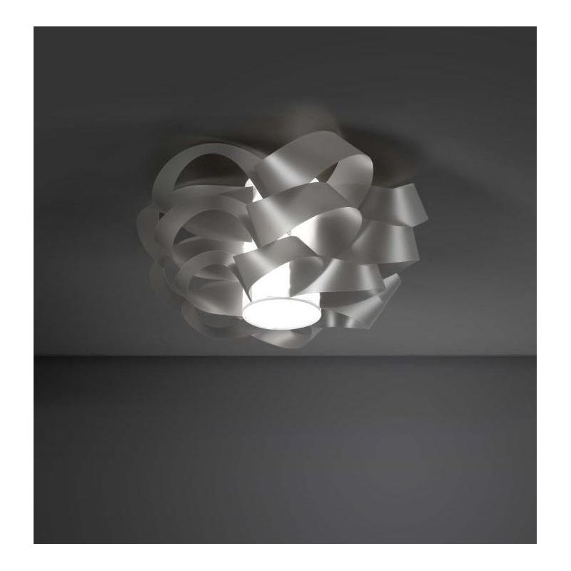 CLOUD PLAFONIERA DIAMETRO 60 CM DI LINEA ZERO POLILUX 6 COLORI MADE IN ITALY Linea Zero - Cristalensi Shop Online