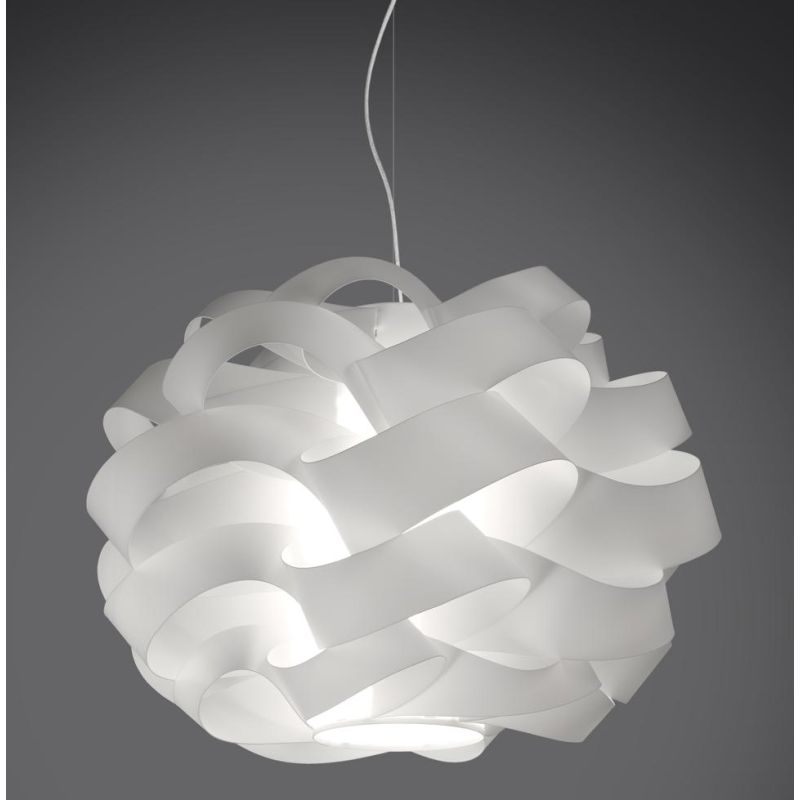 CLOUD SOSPENSIONE DIAMETRO 60 CM 2XE27 DI LINEA ZERO IN POLILUX 6 COLORI Linea Zero - Cristalensi Shop Online