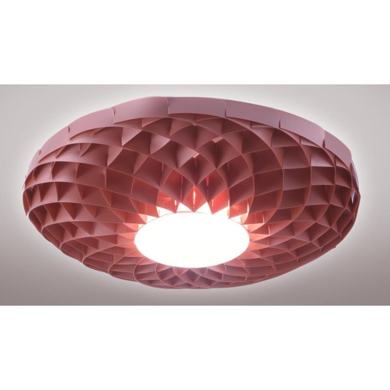 DALIA GRANDE PLAFONIERA MODERNA D98 IN POLILUX 5 COLORI ATTACCO GX53 MADE IN ITALY DI LINEA ZERO Linea Zero - Cristalensi Shop O