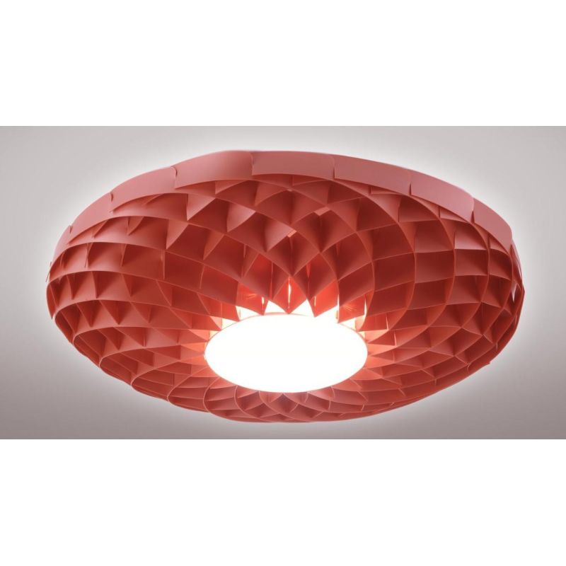 DALIA GRANDE PLAFONIERA MODERNA D98 IN POLILUX 5 COLORI ATTACCO GX53 MADE IN ITALY DI LINEA ZERO Linea Zero - Cristalensi Shop O