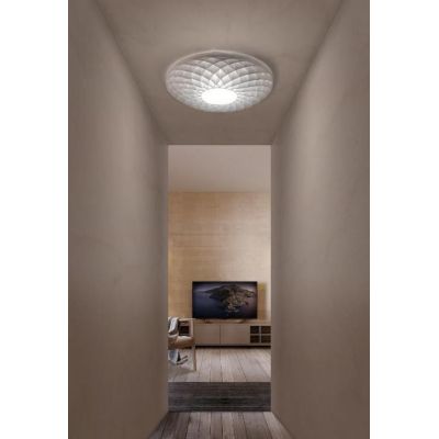 DALIA PLAFONIERA LED 20W D60 IN POLILUX 5 COLORI DIMMERABILE LUCE 3000K O 4000K DI LINEA ZERO Linea Zero - Cristalensi Shop Onli