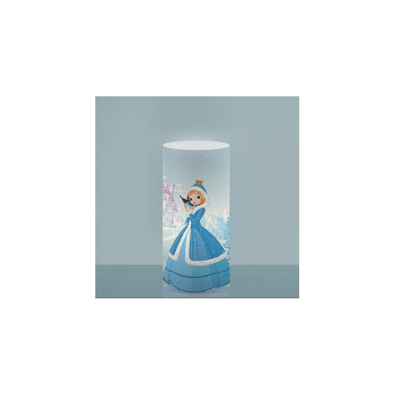 DECOKIDS LAMPADA DA TAVOLO IN POLILUX CON SIMPATICHE GRAFICHE PER CAMERETTE BIMBI DI LINEA ZERO Linea Zero - Cristalensi Shop On