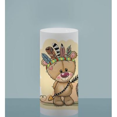 DECOKIDS LAMPADA DA TAVOLO IN POLILUX CON SIMPATICHE GRAFICHE PER CAMERETTE BIMBI DI LINEA ZERO Linea Zero - Cristalensi Shop On