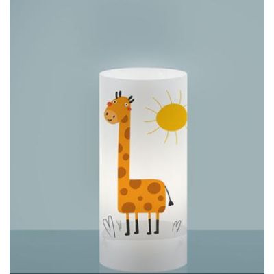DECOKIDS LAMPADA DA TAVOLO IN POLILUX CON SIMPATICHE GRAFICHE PER CAMERETTE BIMBI DI LINEA ZERO Linea Zero - Cristalensi Shop On
